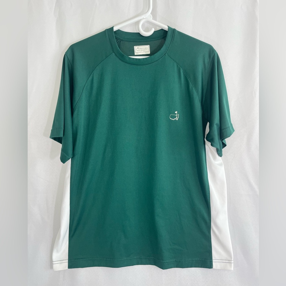 Masters Green and White Men's Shirt